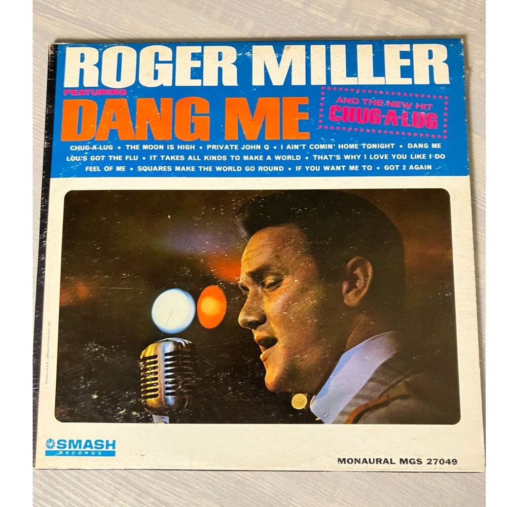 Roger Miller "Dang Me" vinyl